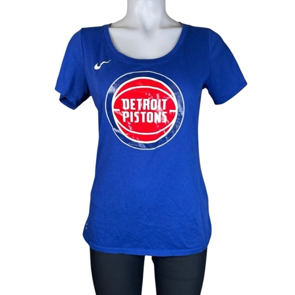 Nike Tops - Nike Pistons Dri-Fit T-Shirt Women’s Size S 🏀